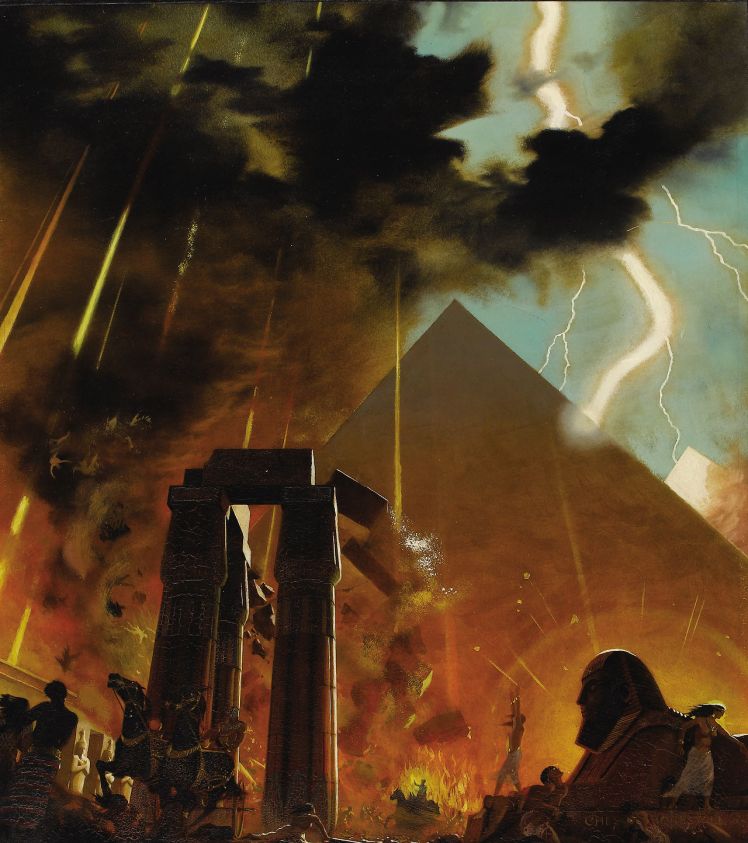 egypt-destroyed-by-meteors-chesley-bonestell